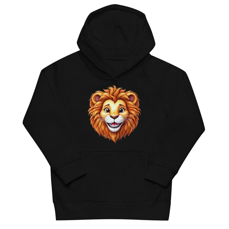 Lion Kinder-Kapuzenpullover aus Bio-Baumwolle