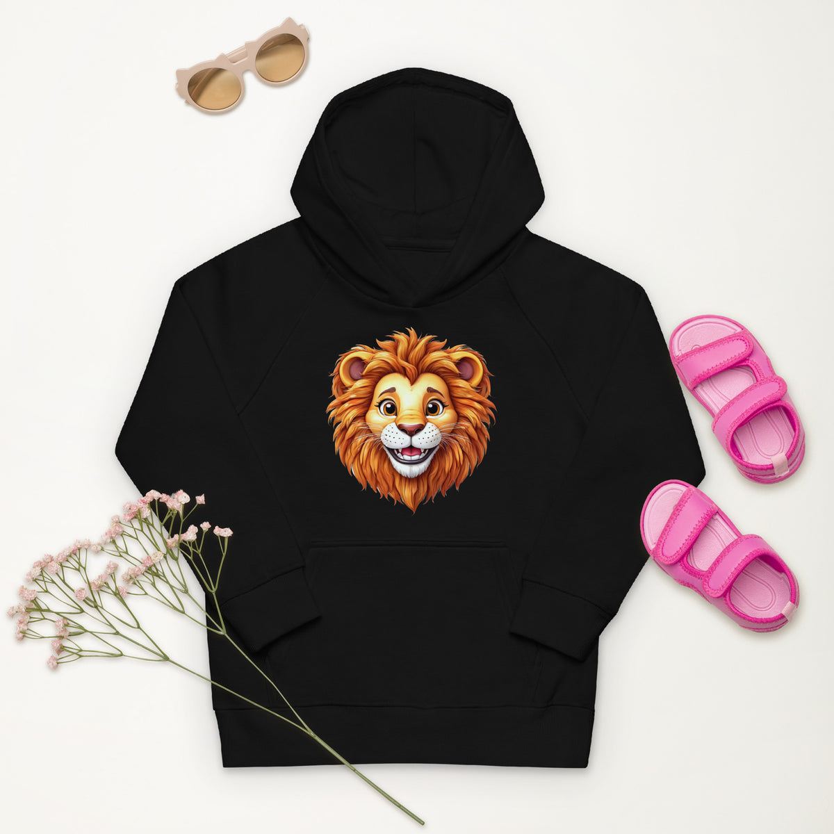 Lion Organic Cotton Kids' Hoodie