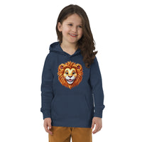 Sweat à capuche enfant Lion en coton biologique