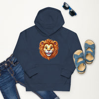 Sweat à capuche enfant Lion en coton biologique