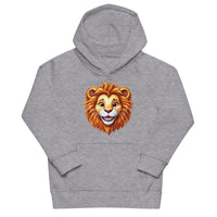 Sweat à capuche enfant Lion en coton biologique