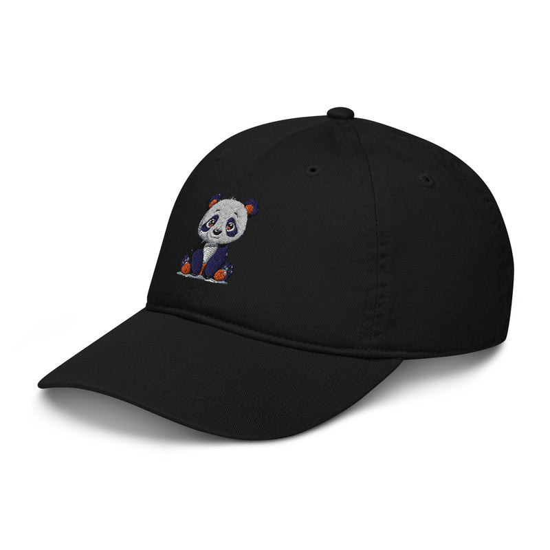 Casquette de baseball Panda en coton biologique