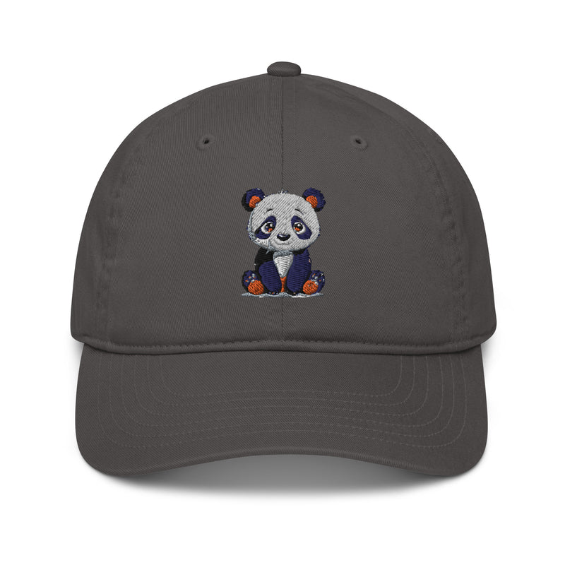 Casquette de baseball Panda en coton biologique