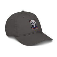 Casquette de baseball Panda en coton biologique