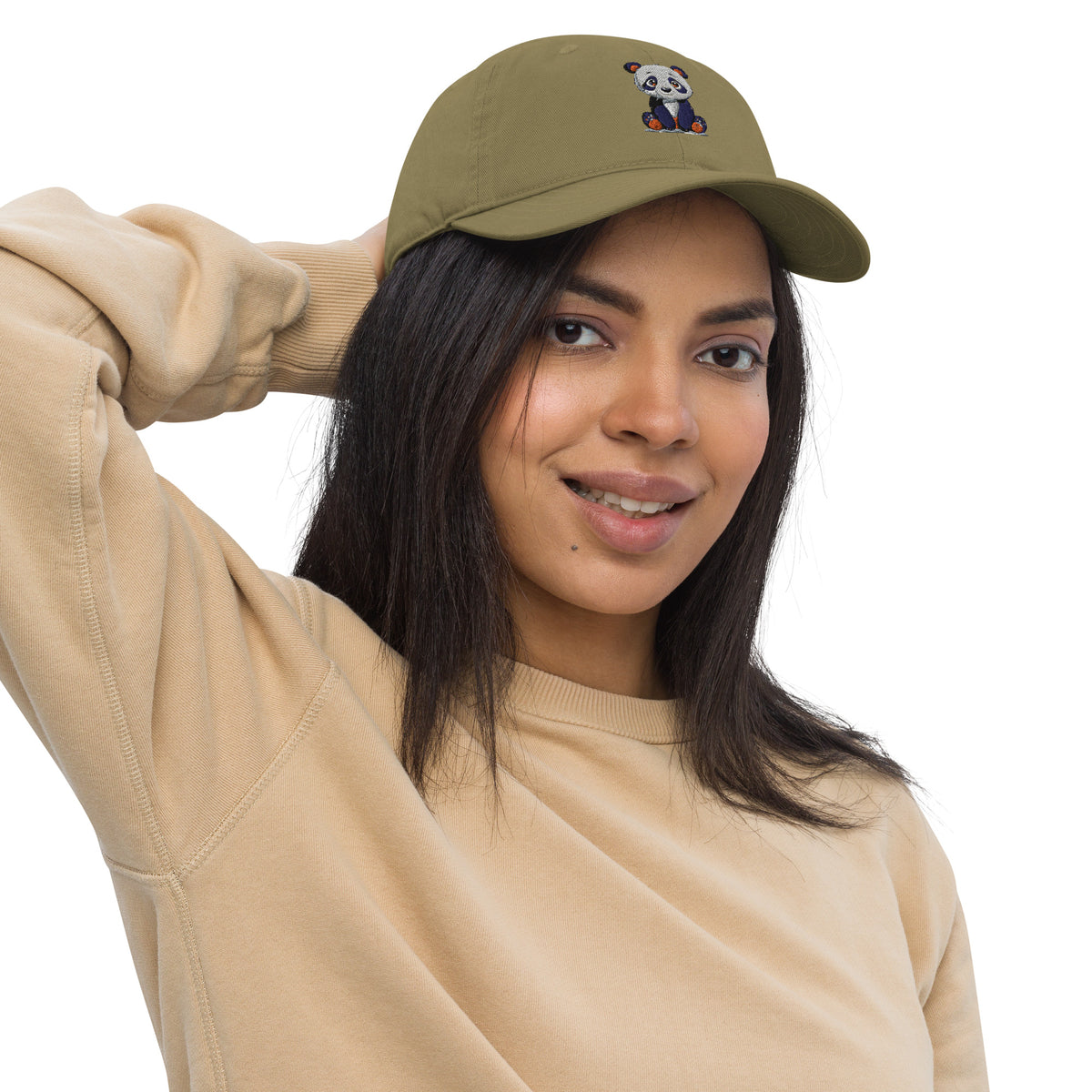 Panda Organic Cotton Baseball Cap