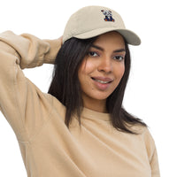 Casquette de baseball Panda en coton biologique