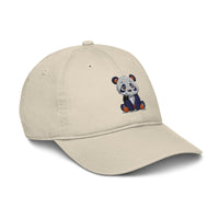 Casquette de baseball Panda en coton biologique