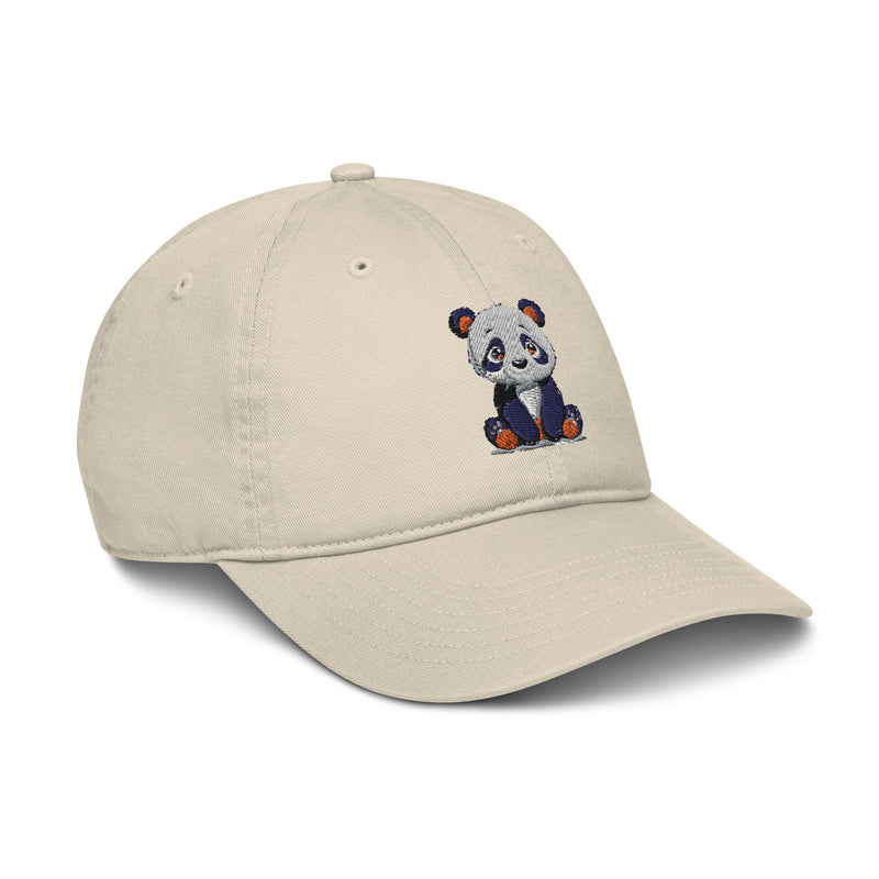 Casquette de baseball Panda en coton biologique