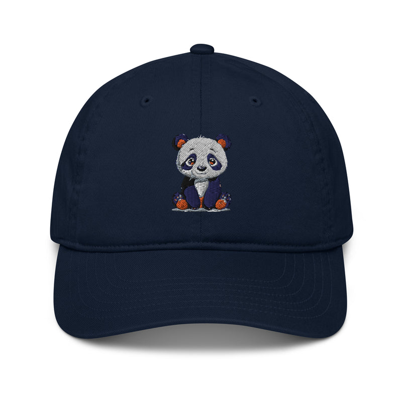 Casquette de baseball Panda en coton biologique