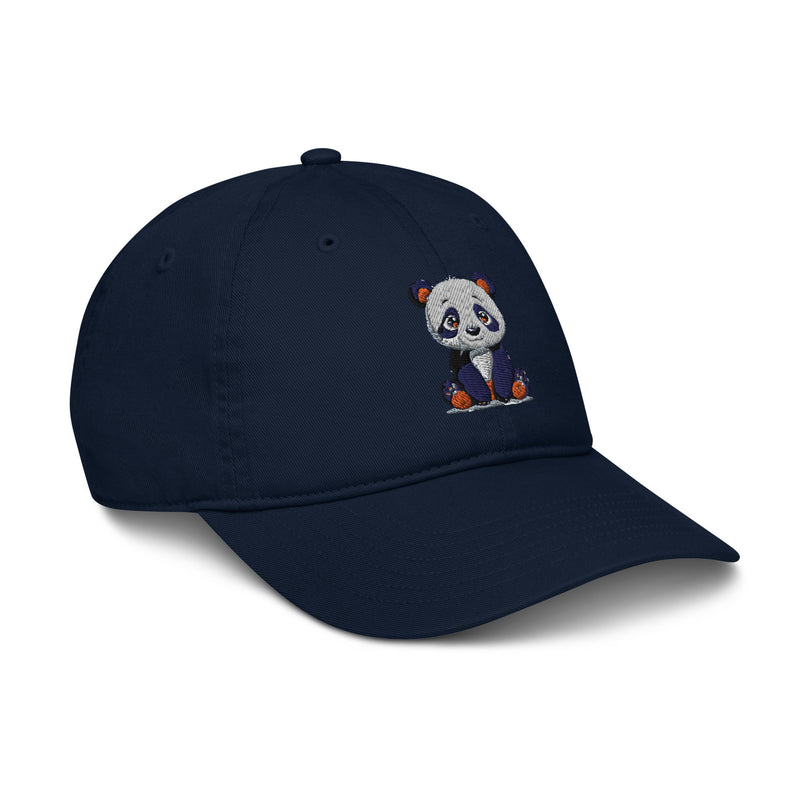 Casquette de baseball Panda en coton biologique