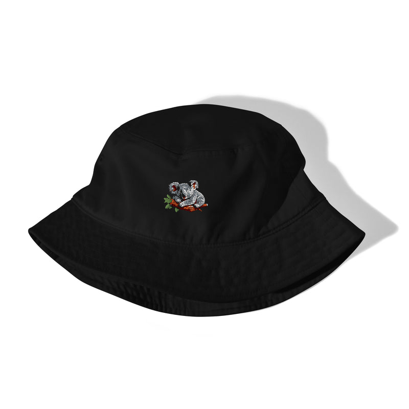 Sleeping Koala Organic Cotton Bucket Hat