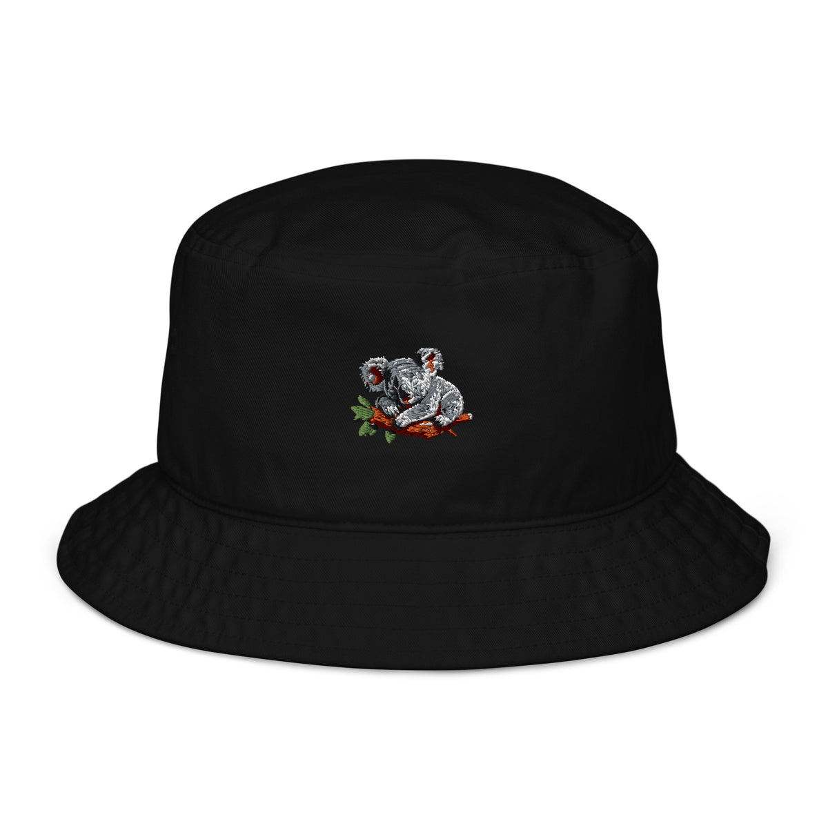 Sleeping Koala Organic Cotton Bucket Hat