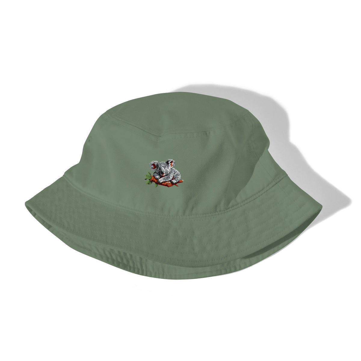 Sleeping Koala Organic Cotton Bucket Hat