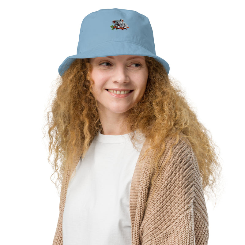 Sleeping Koala Organic Cotton Bucket Hat