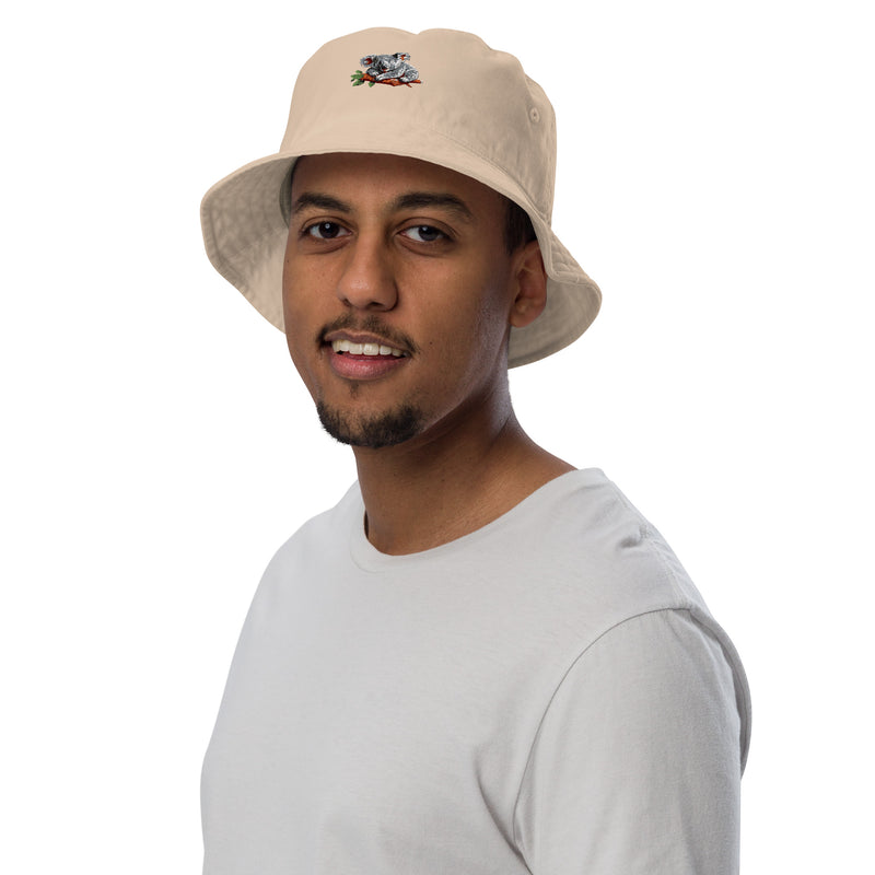 Sleeping Koala Organic Cotton Bucket Hat