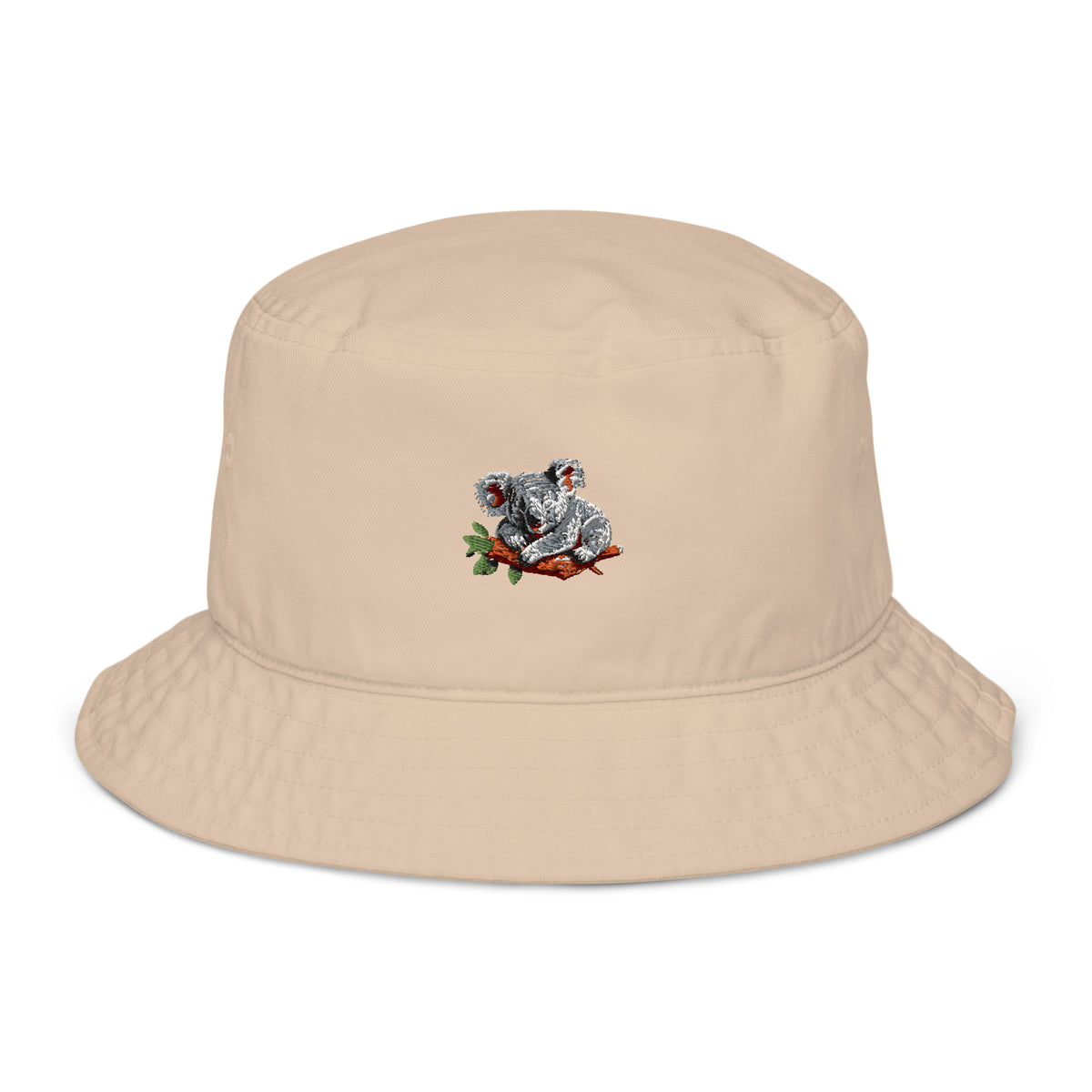 Sleeping Koala Organic Cotton Bucket Hat