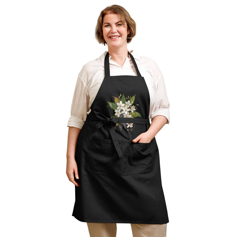 Vanilla Bouquet Organic Cotton Apron