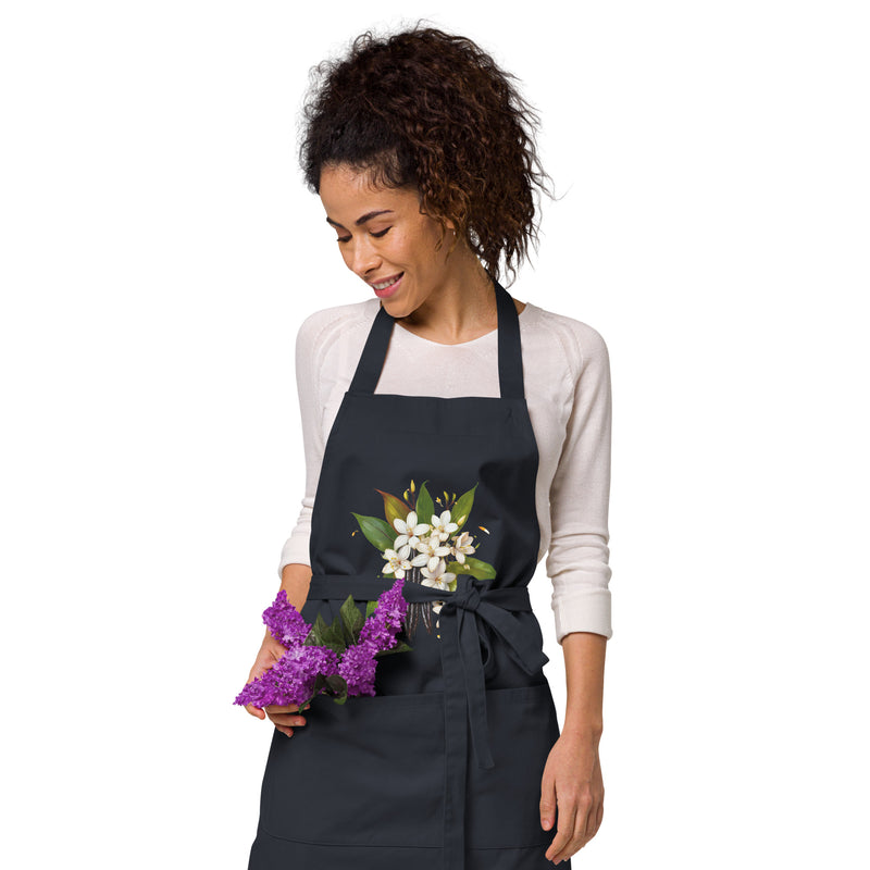 Vanilla Bouquet Organic Cotton Apron