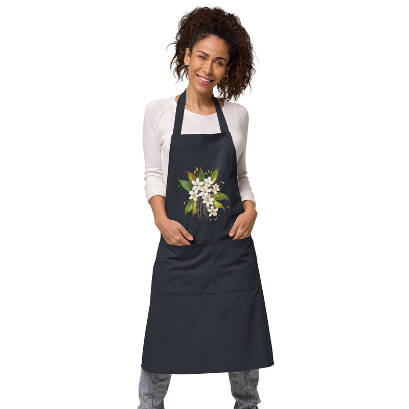 Vanilla Bouquet Organic Cotton Apron