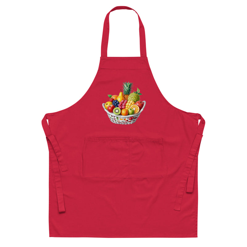 Fruit Basket Organic Cotton Apron