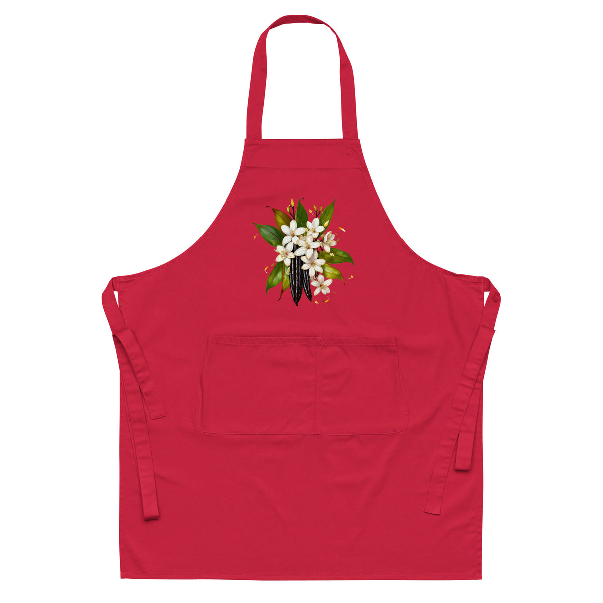 Vanilla Bouquet Organic Cotton Apron