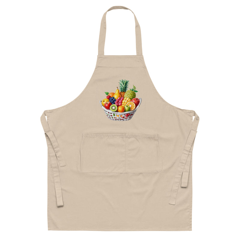 Fruit Basket Organic Cotton Apron