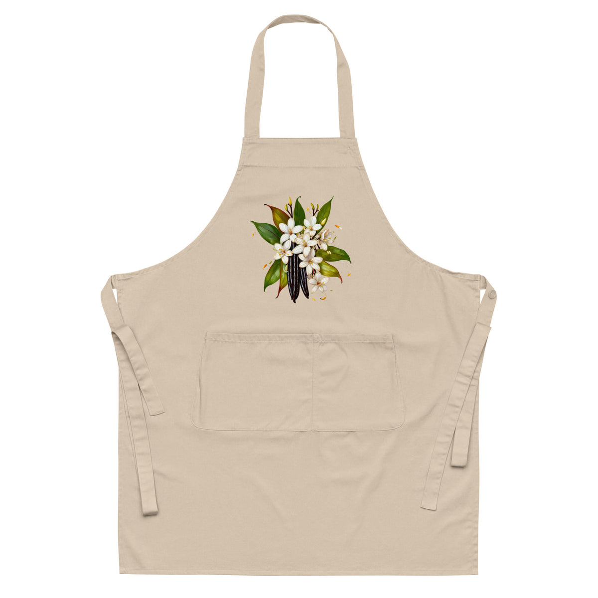 Vanilla Bouquet Organic Cotton Apron