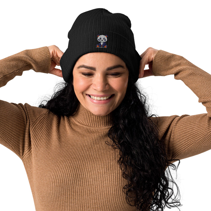 Panda Organic Cotton Beanie