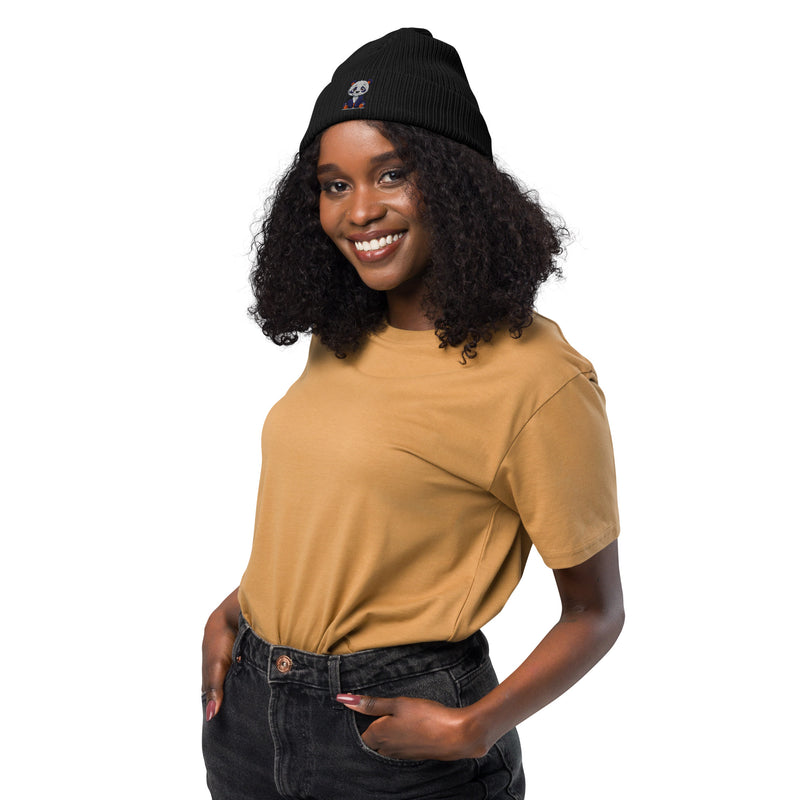 Panda Organic Cotton Beanie