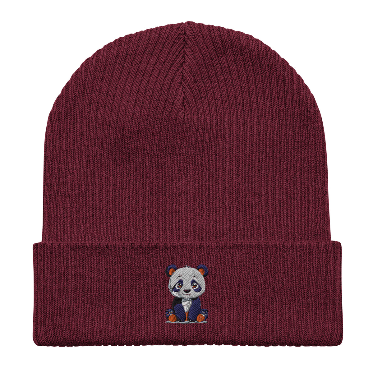 Bonnet Panda en coton biologique