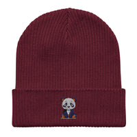 Panda Organic Cotton Beanie