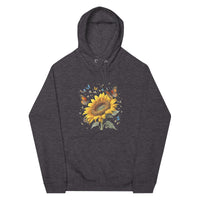 Butterfly Flower Organic Cotton Hoodie