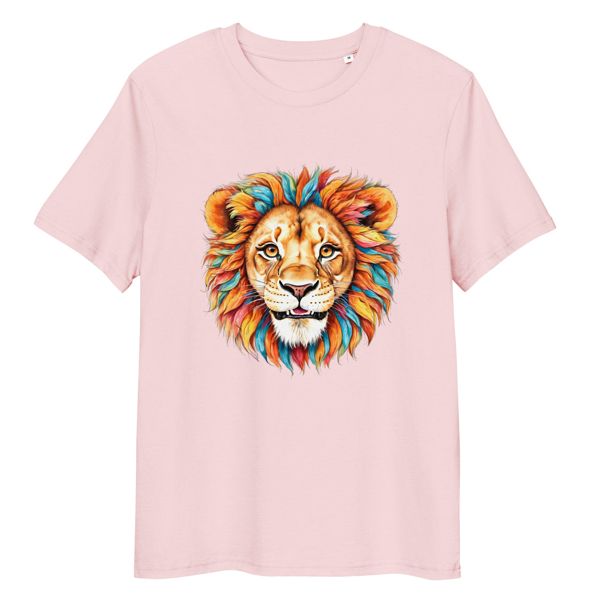 T-shirt régulier en coton biologique Blue Lion