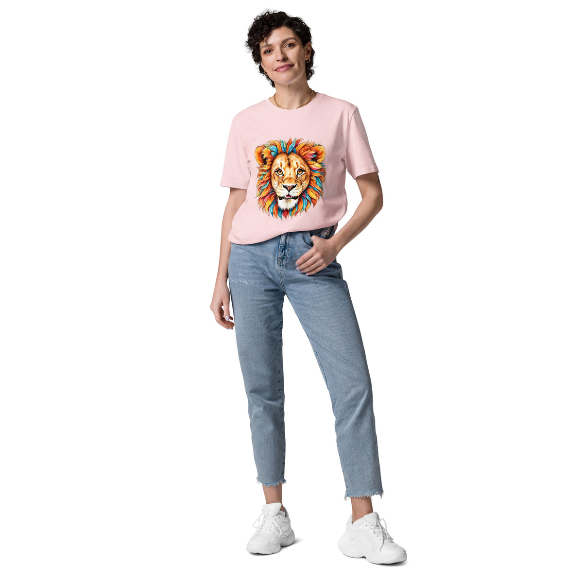 Blue Lion – Normales T-Shirt aus Bio-Baumwolle