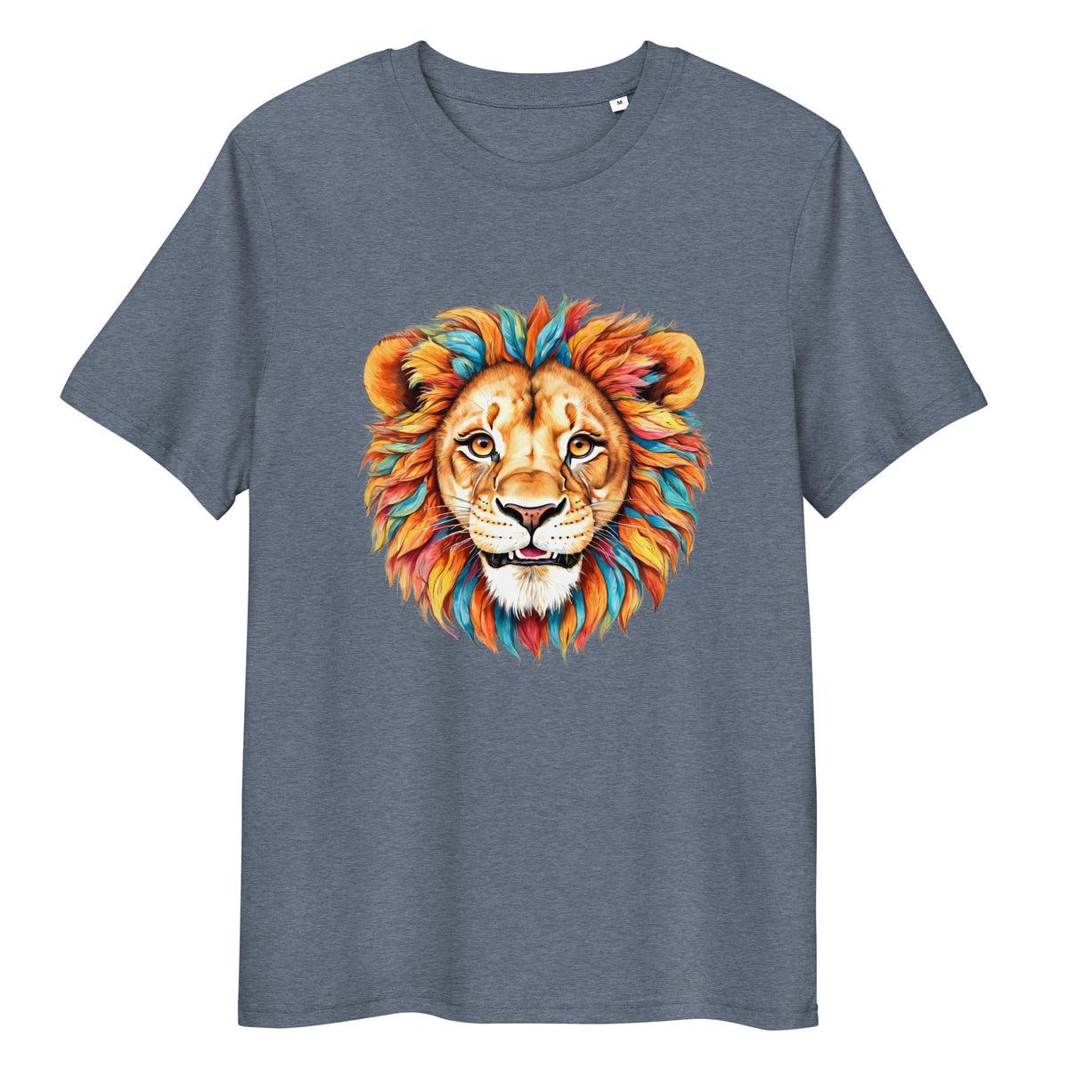 Blue Lion – Normales T-Shirt aus Bio-Baumwolle