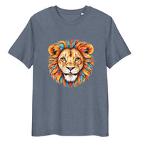 T-shirt régulier en coton biologique Blue Lion