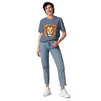 T-shirt régulier en coton biologique Blue Lion