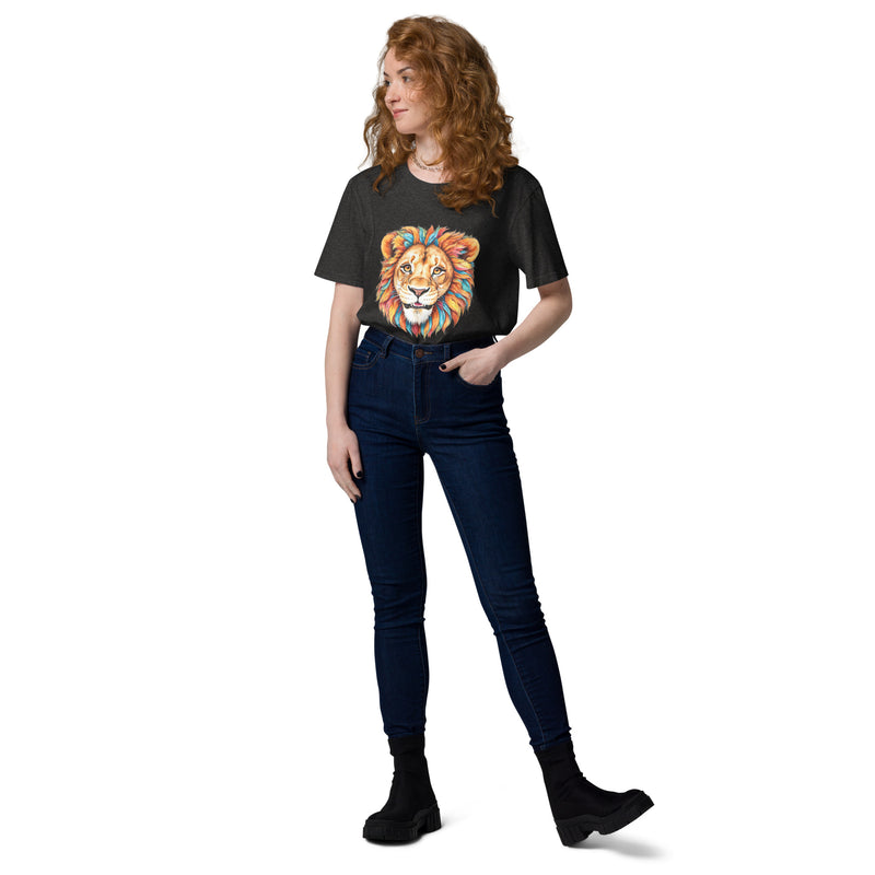 T-shirt régulier en coton biologique Blue Lion