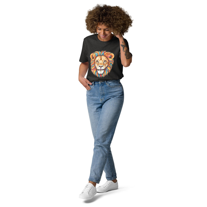 T-shirt régulier en coton biologique Blue Lion