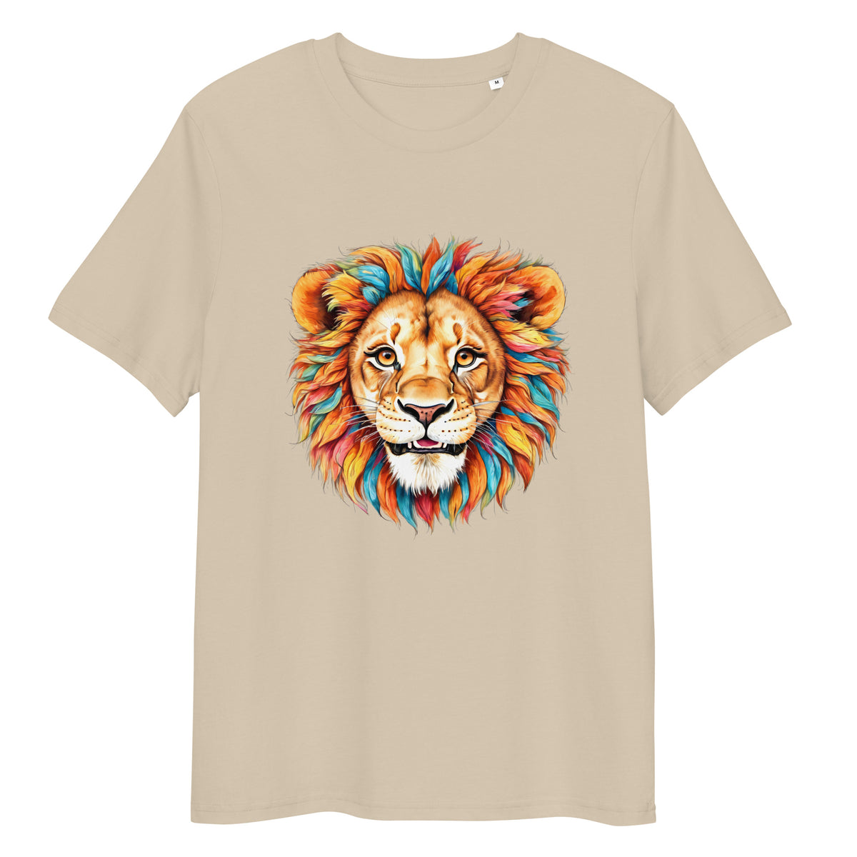 T-shirt régulier en coton biologique Blue Lion