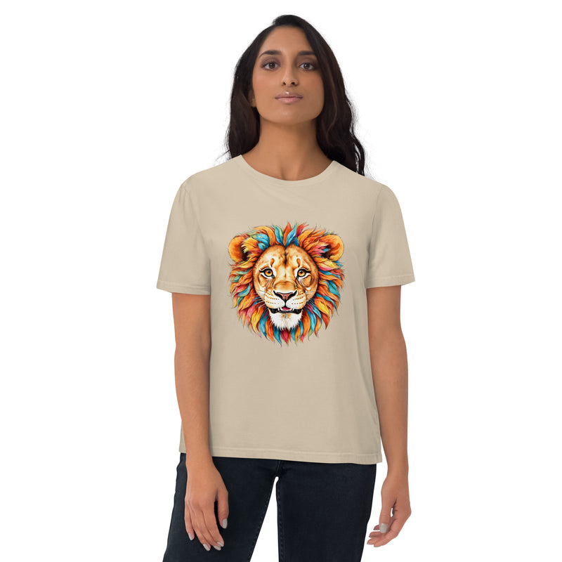 T-shirt régulier en coton biologique Blue Lion