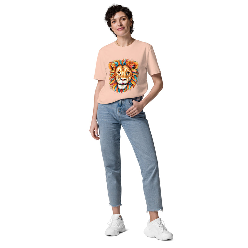 T-shirt régulier en coton biologique Blue Lion