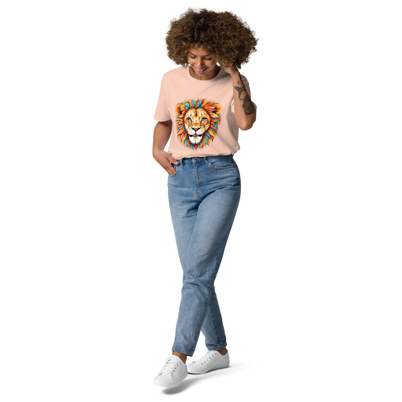 T-shirt régulier en coton biologique Blue Lion