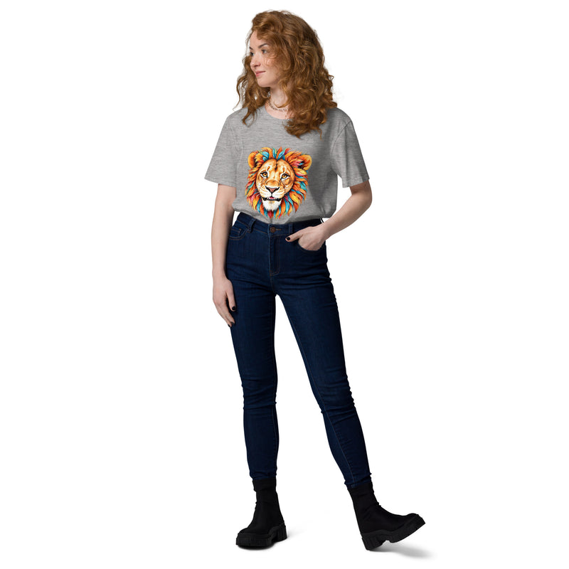 T-shirt régulier en coton biologique Blue Lion