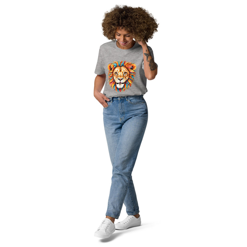 T-shirt régulier en coton biologique Blue Lion