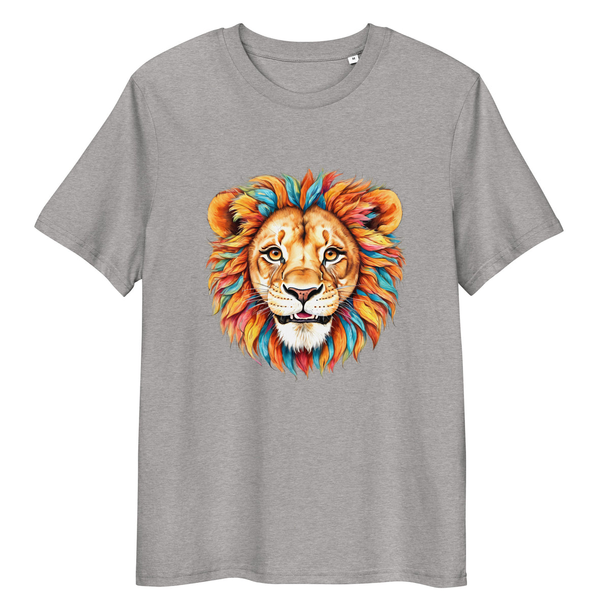 T-shirt régulier en coton biologique Blue Lion