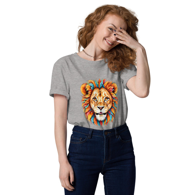 T-shirt régulier en coton biologique Blue Lion