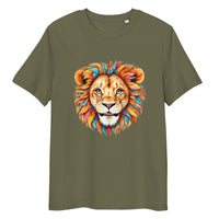 T-shirt régulier en coton biologique Blue Lion