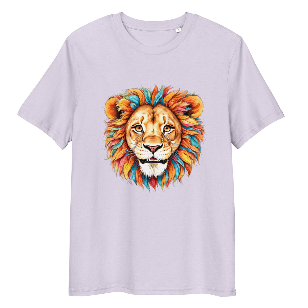 T-shirt régulier en coton biologique Blue Lion