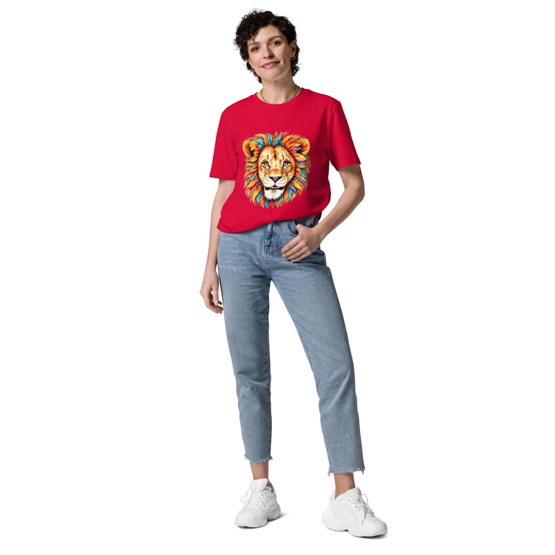 T-shirt régulier en coton biologique Blue Lion